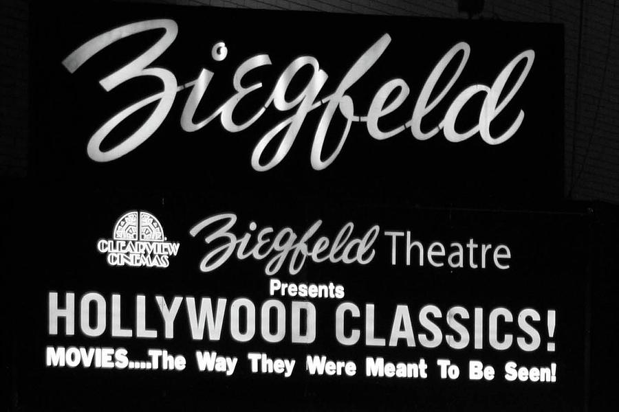 Ziegfeld Theatre 01 BW - New York Photograph by Pamela Critchlow
