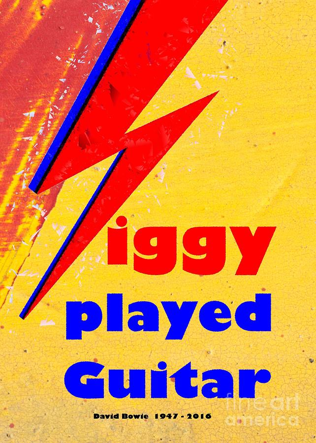 Ziggy Played Guitar Digital Art
