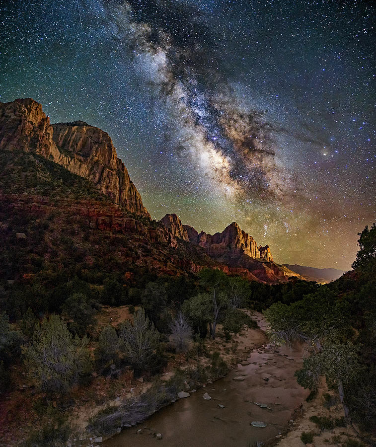 Zion from the Bridge Photograph by David Soldano Zion from the Bridge Photograph by David Soldano