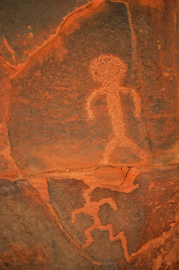 Zion National Park Petroglyph Photograph by Kyle Hanson