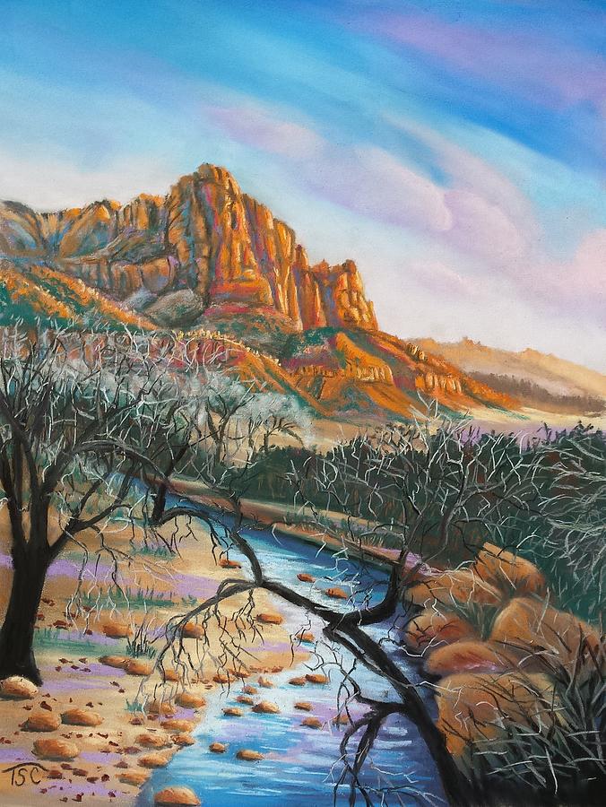 Zion National Park Painting by Tammy Crawford