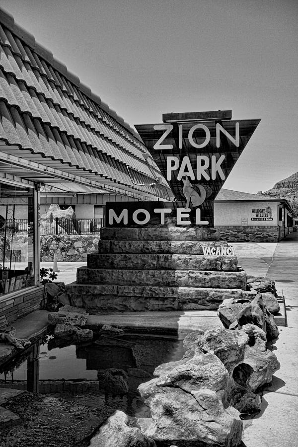 Zion Park Motel Photograph by Robert Meyers-Lussier