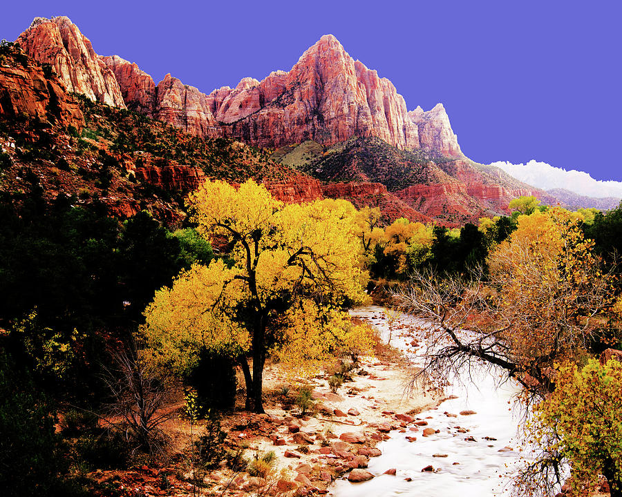 Zions Watchman Photograph by Norman Hall Zions Watchman Photograph by Norman Hall