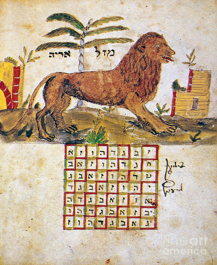 Zodiac Sign: Leo, 1716 Photograph by Granger