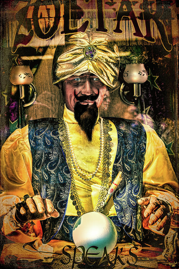 Zoltar Photograph - Zoltar by Chris Lord
