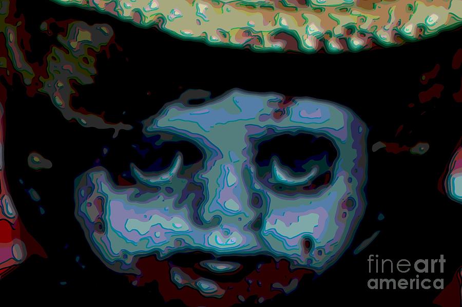 Zombie Abstract THREE Digital Art by Beverly Shelby
