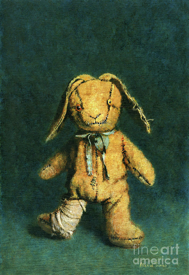 Zombie Bunny Painting