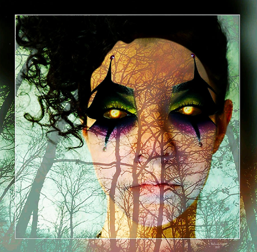 Zombie in the Woods Digital Art by Artful Oasis