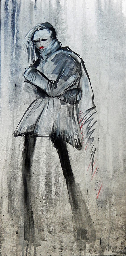 Zombie Jacket Painting by Judi Krew