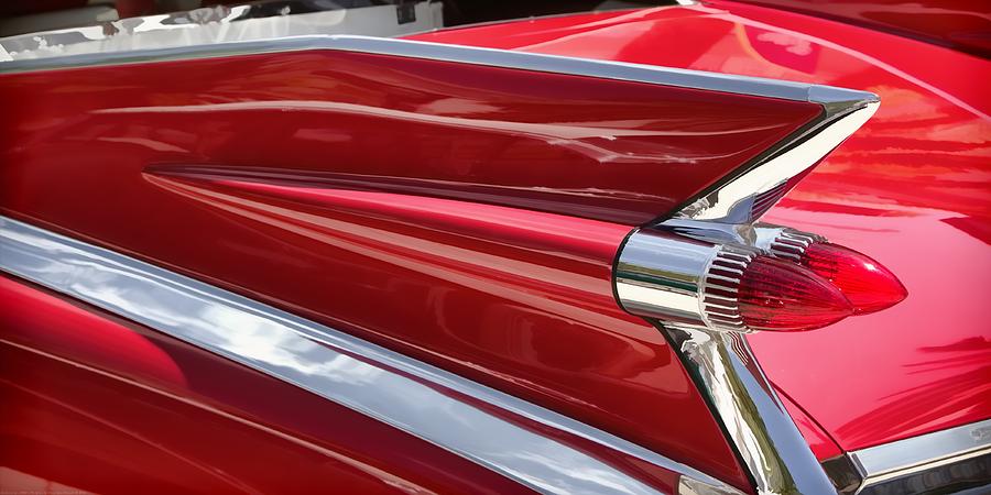 Zoom On By - 1950s Tail fins Photograph by Chrystyne Novack - Fine Art ...