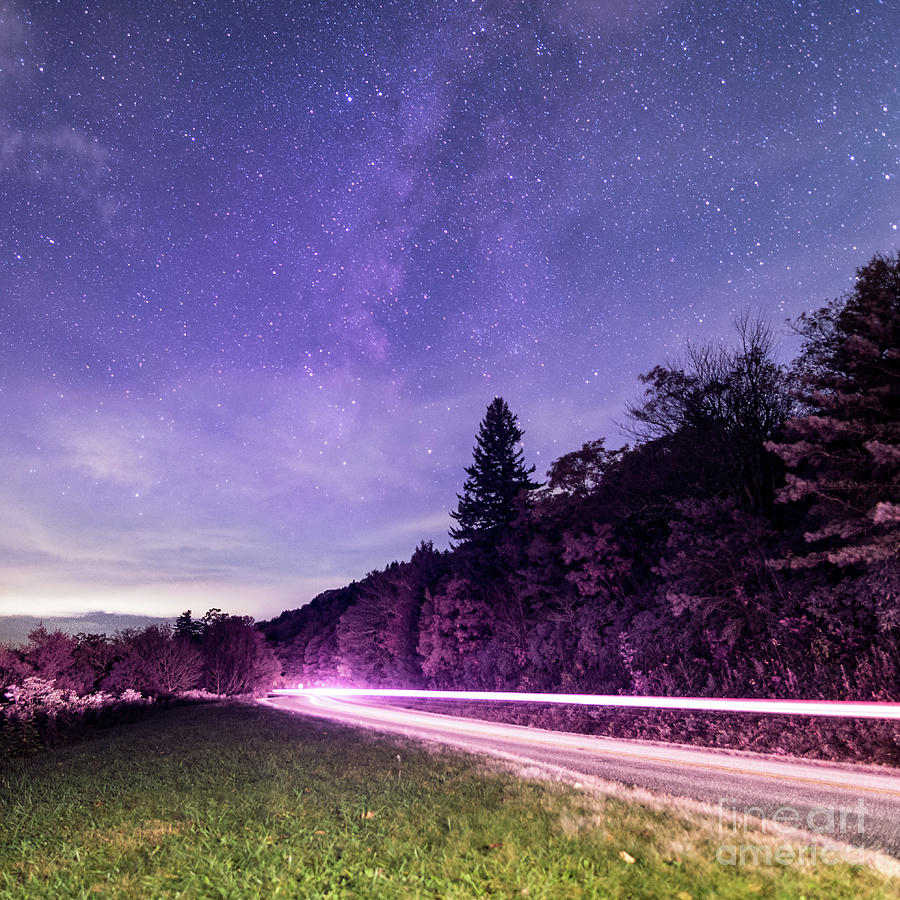 Zooming through the Milky Way Photograph by Robert Loe