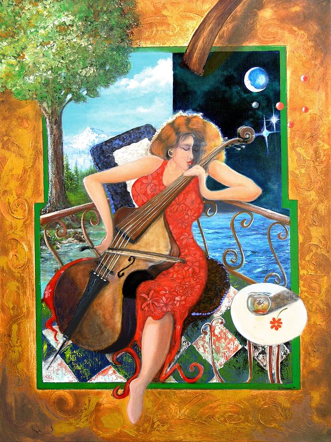 Music Painting - Zoraida by James Berger Music Painting - Zoraida by James Berger