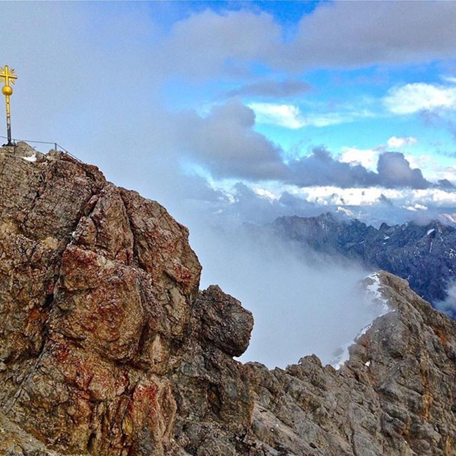 Love Photograph - #zugspitze #germany #austria #mountain by Svetlana Vetter