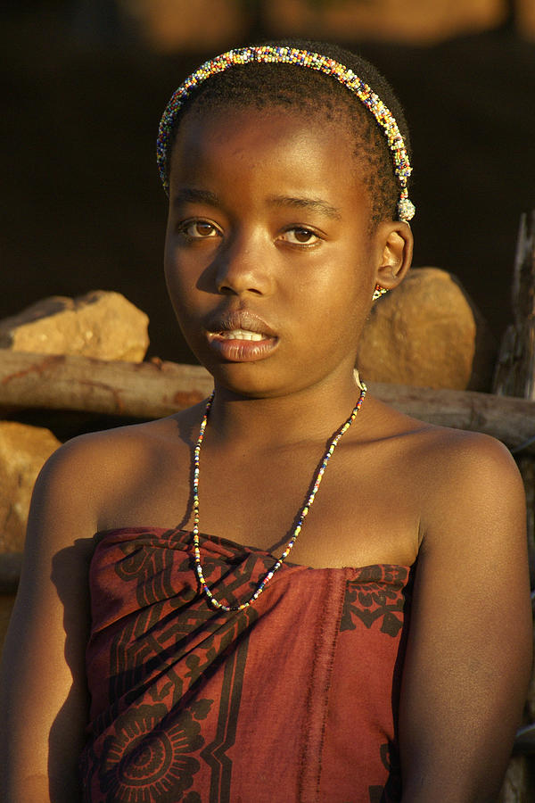 Zulu Princess Photograph by Michele Burgess