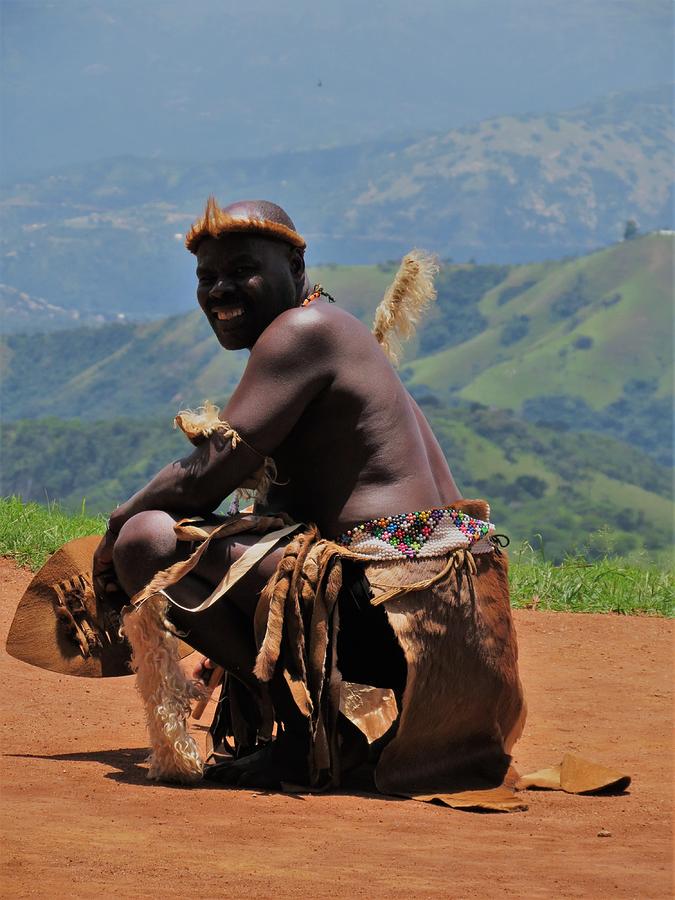 Zulu Warrior Photograph by Vijay Sharon Govender