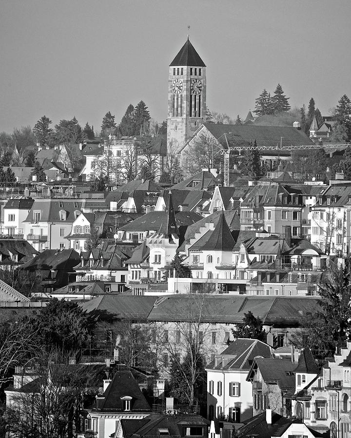 Zurich cityscape Photograph by Matt MacMillan