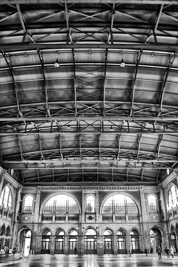 Architecture Photograph - Zurich Train Station by Lauri Novak