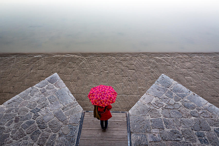Umbrella Photograph - ^-^ by Mohammadreza Momeni