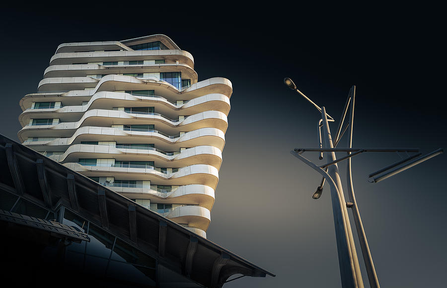 ... Marco Polo Tower Photograph by Jrg  Vollrath