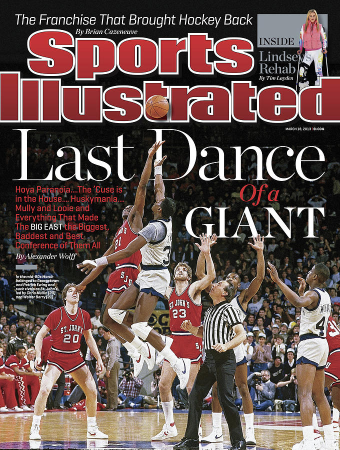 03-18-2013 Last Dance Big East Sports Illustrated Cover Photograph by Sports Illustrated