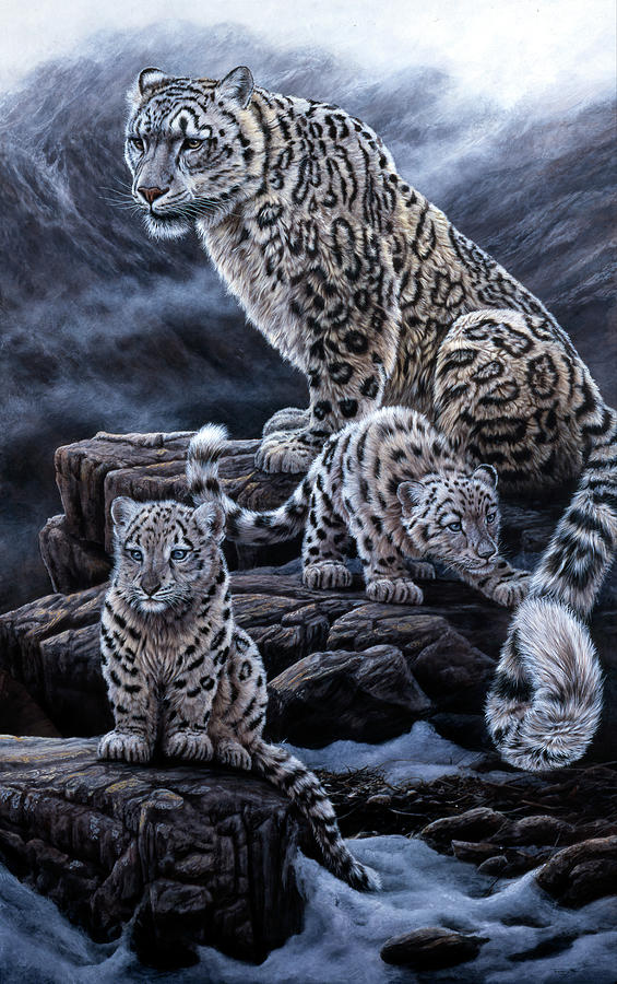 Animal Painting - 0339 by Jeremy Paul