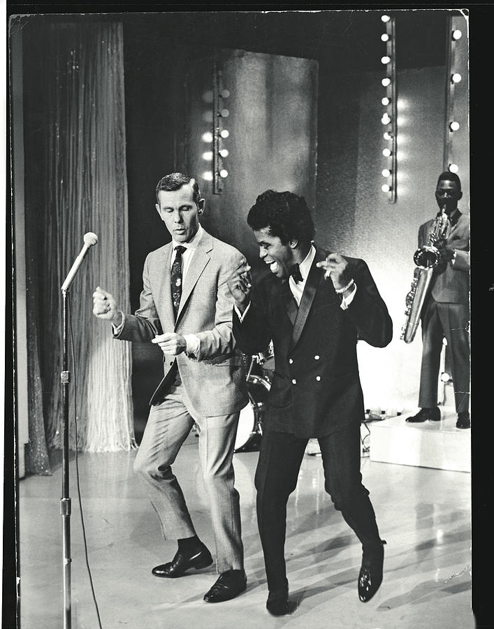 036518 Johnny Carson Dancing W. James Photograph by Arthur Schatz 036518 Johnny Carson Dancing W. James Photograph by Arthur Schatz