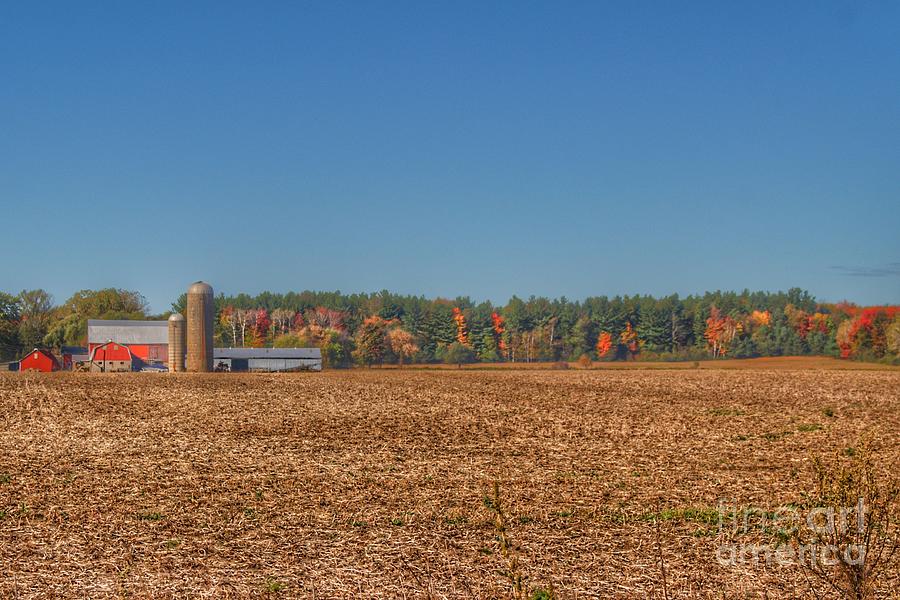 0674 - Rowe Roads Farm Across the Field I Photograph by Sheryl L Sutter