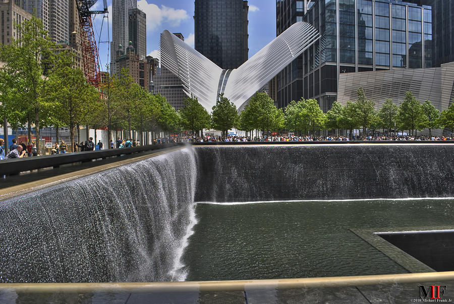 001 World Trade Center North Pool Photograph by Michael Frank Jr | Fine ...