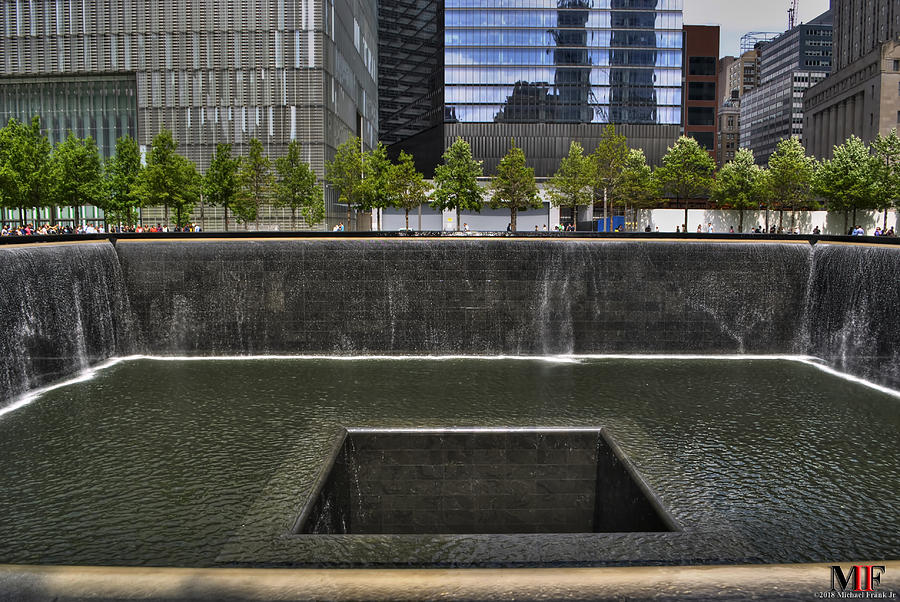 002 911 Memorial South Pool Photograph by Michael Frank Jr - Fine Art ...