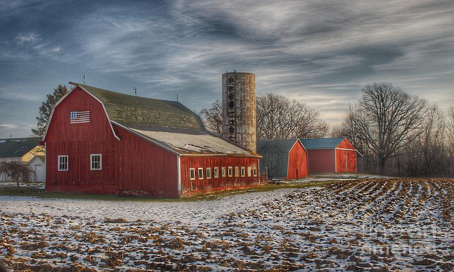 0168 - Mitchell Lake Road Red I by Sheryl L Sutter 0168 - Mitchell Lake Road Red I by Sheryl L Sutter