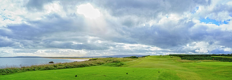 Golf Photograph - 16th Fairway Of Royal Dornoch by Panoramic Images