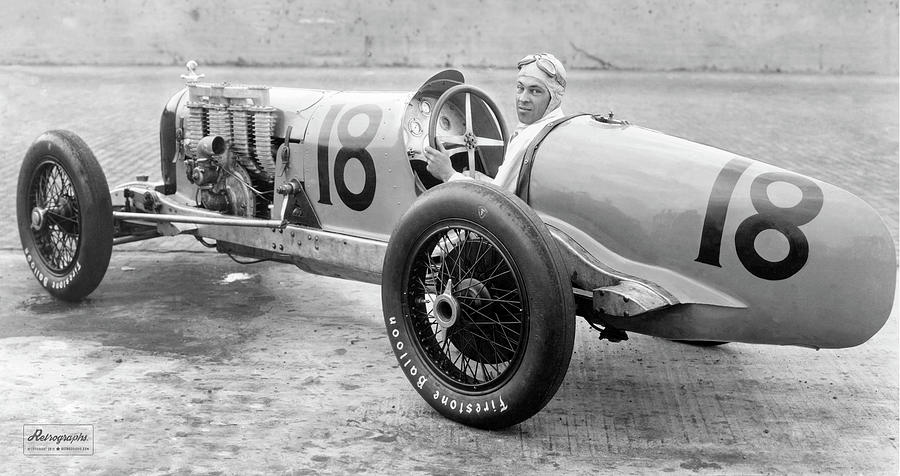 1928 Duesenberg Racer  #2 Photograph by Retrographs