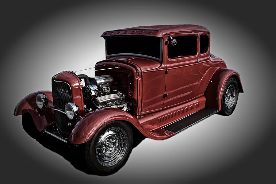 1930 Ford Model A Hot Rod Photograph by James DeFazio