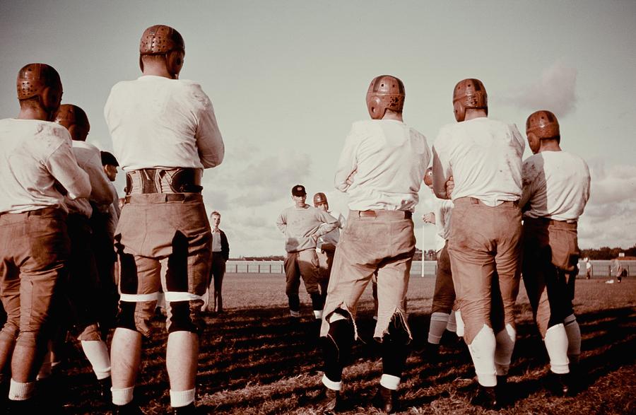 1930s High School Football Photograph by Michael Ochs Archives