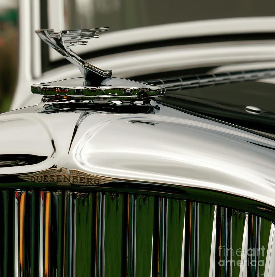 1931 Duesenberg Model J Hood Ornament Photograph By Lucie Collins Pixels