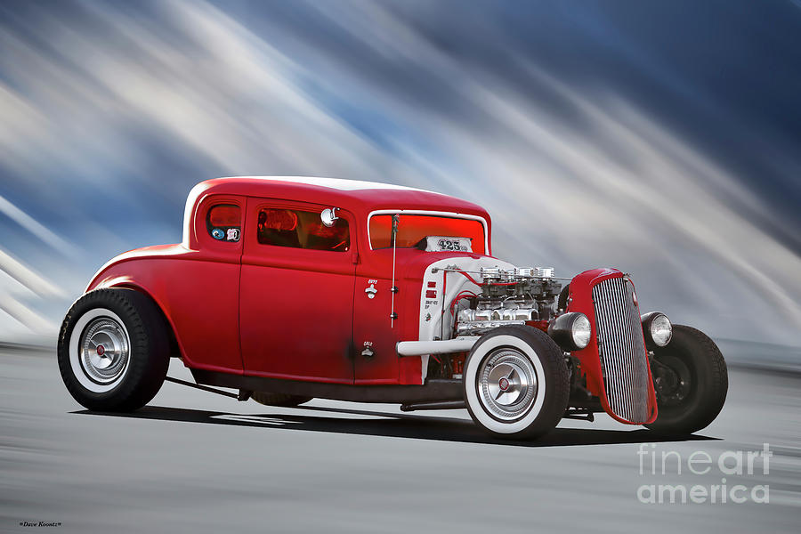 1932 Buick Five-Window Coupe Photograph by Dave Koontz - Pixels