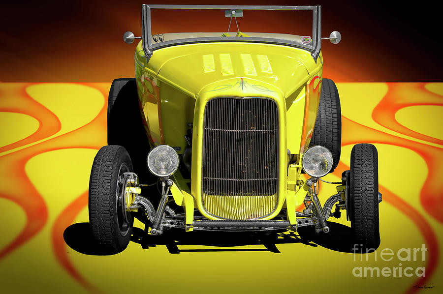 1932 Ford Louvers Roadster Photograph by Dave Koontz