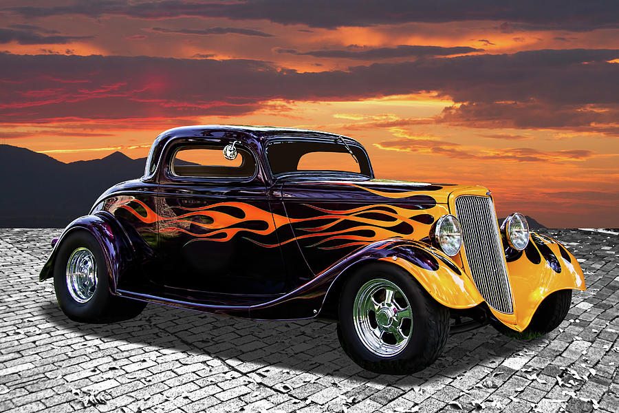 1934 Ford 3 Window Coupe Photograph by Nick Gray - Fine Art America