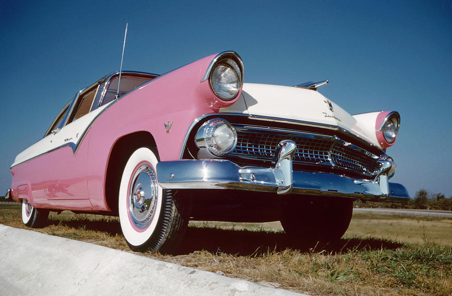 Transportation Photograph - 1954 Ford Fairlane by Yale Joel