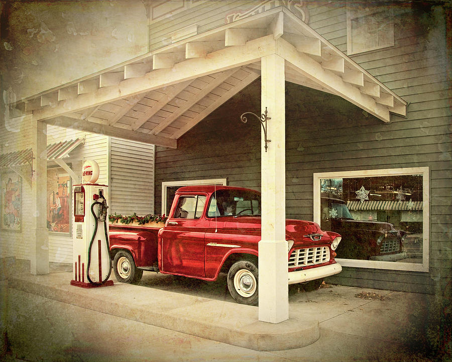Transportation Photograph - 1955 Chevy 3100 Truck by Marcia Colelli