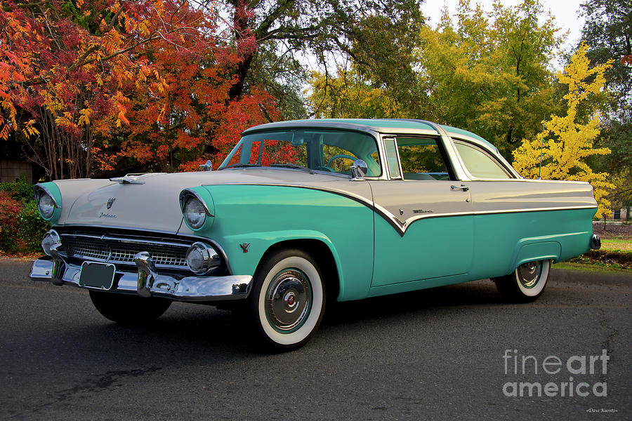 1956 Ford Crown Victoria Photograph by Dave Koontz