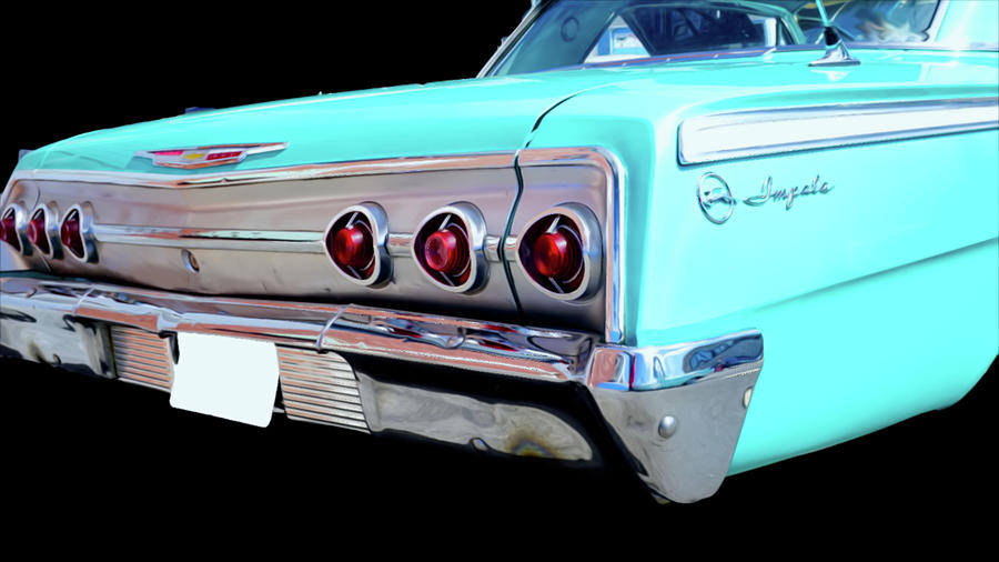 1961 Chevrolet Impala 21ax Photograph by Cathy Anderson