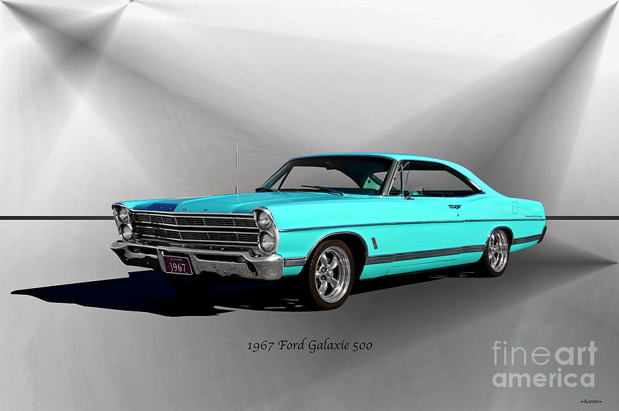1967 Ford Galaxie 500 Photograph by Dave Koontz