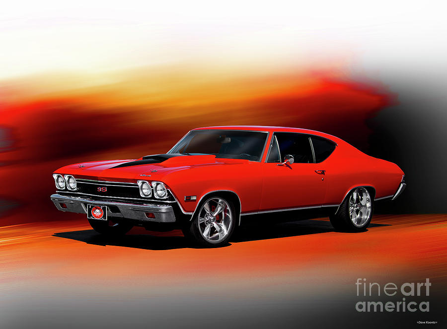 1968 Chevelle SS454 Photograph by Dave Koontz