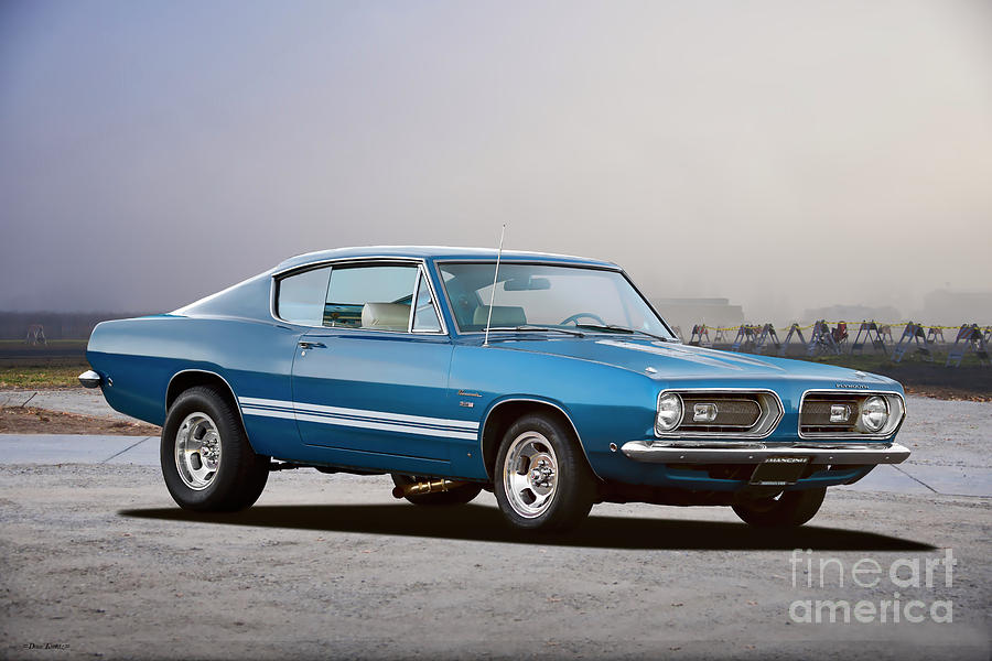1968 Plymouth Barracuda Photograph by Dave Koontz