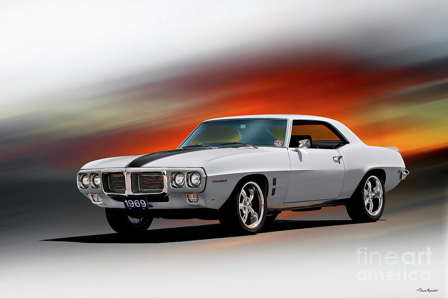 1969 Pontiac Firebird 350 Photograph by Dave Koontz - Pixels