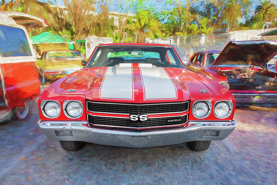1970 Chevy Chevelle 396 SS 103 Photograph by Rich Franco