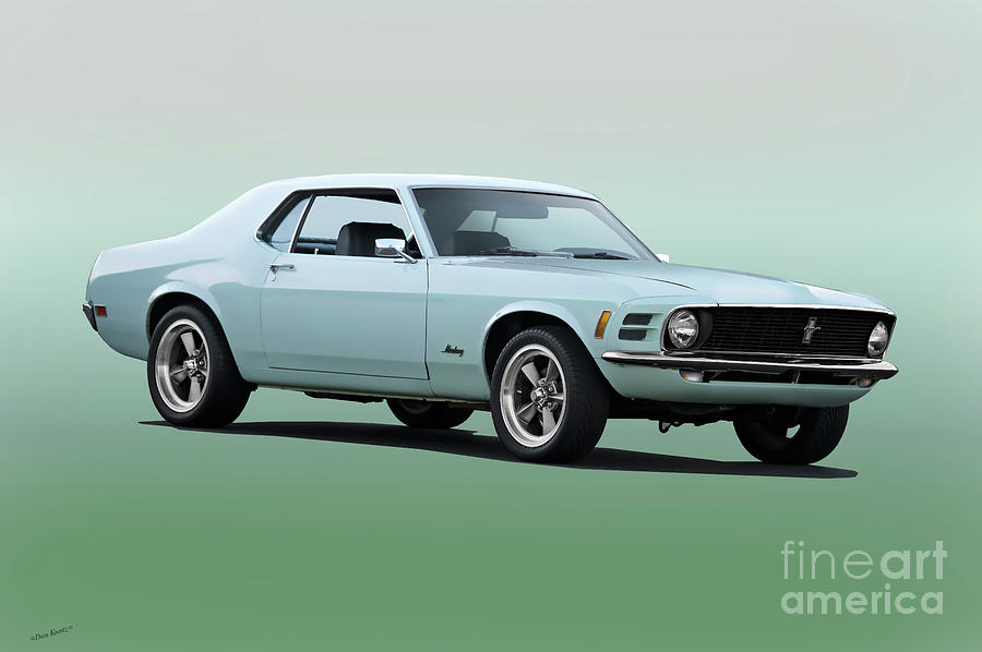 1970 Ford Mustang Fastback Photograph by Dave Koontz