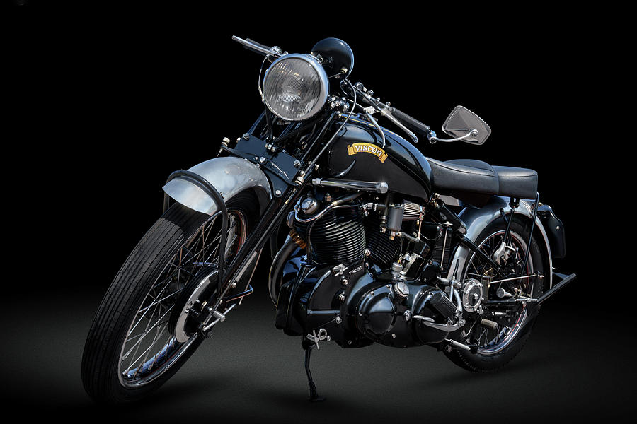 53 Vincent Black Shadow #2 Photograph by Andy Romanoff 53 Vincent Black Shadow #2 Photograph by Andy Romanoff
