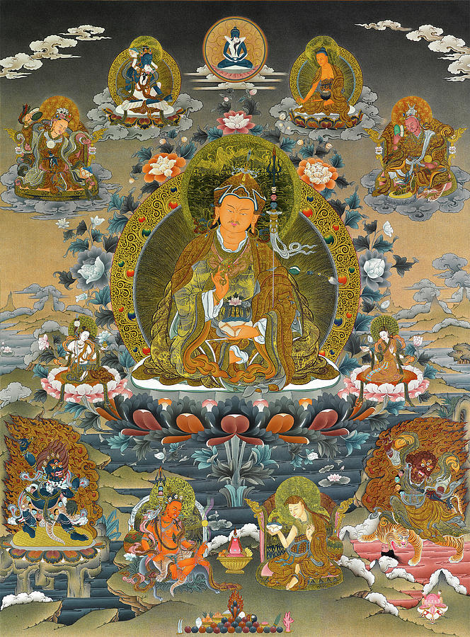 Guru Rinpoche (Padmasambhava) by artzotec on DeviantArt